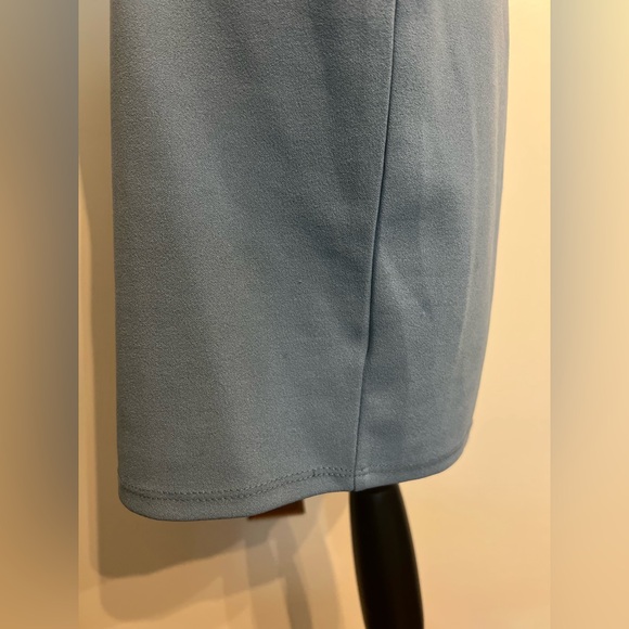 Charlotte Russe Blue Halter Dress Size M - Picture 5 of 11